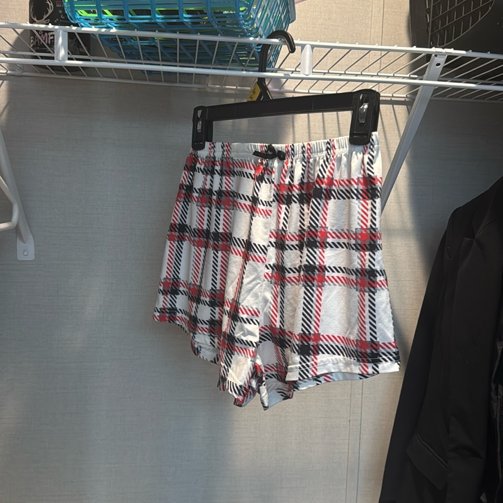 Checkered sleep, shorts